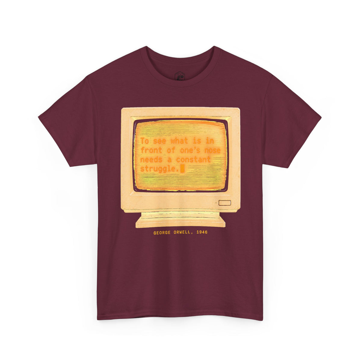 Front of Your Nose Retro Terminal T-shirt – Donkey Talk graphic tee