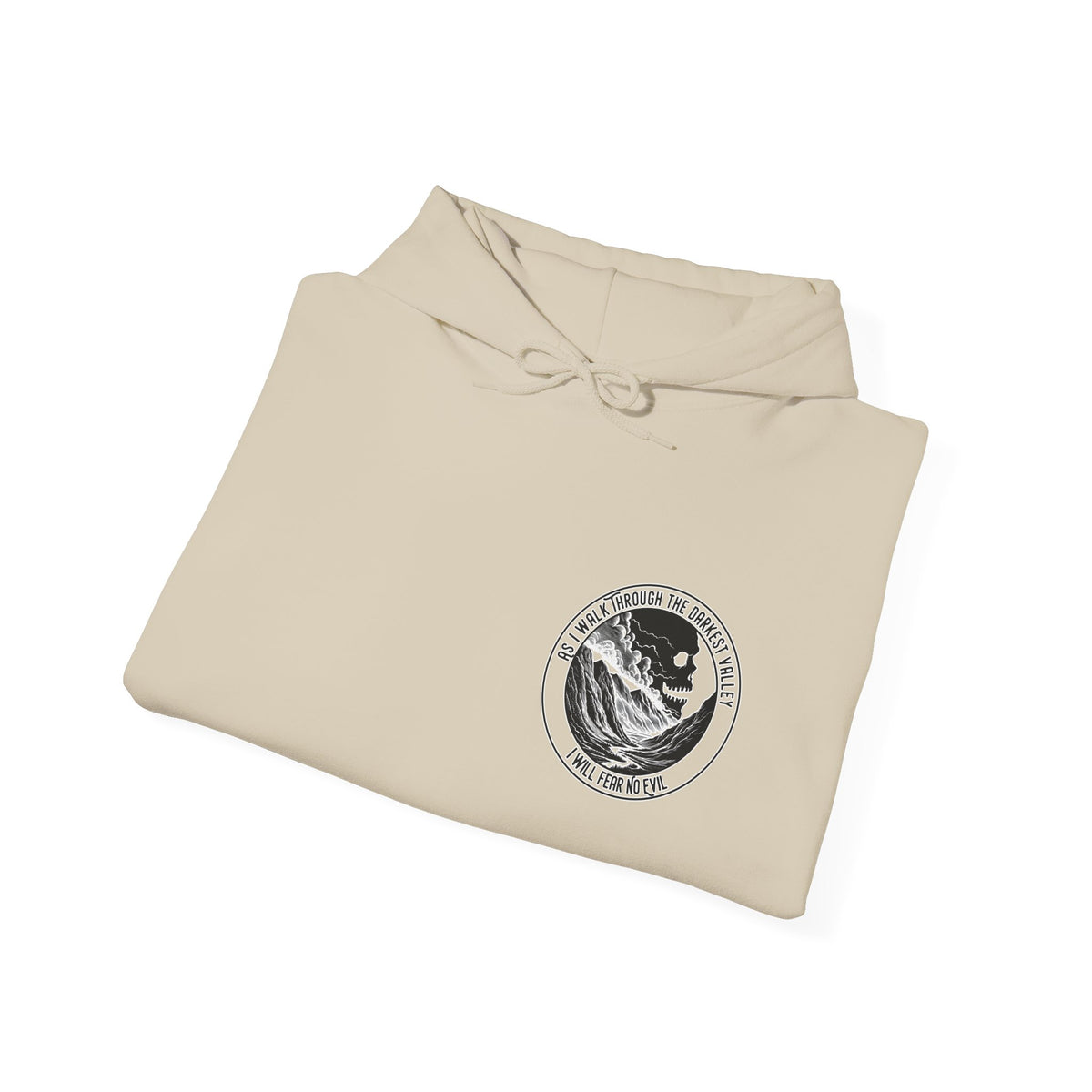 'Valley Of The Shadow' Hooded Sweatshirt - Inspiring Comfort for Adventure Lovers