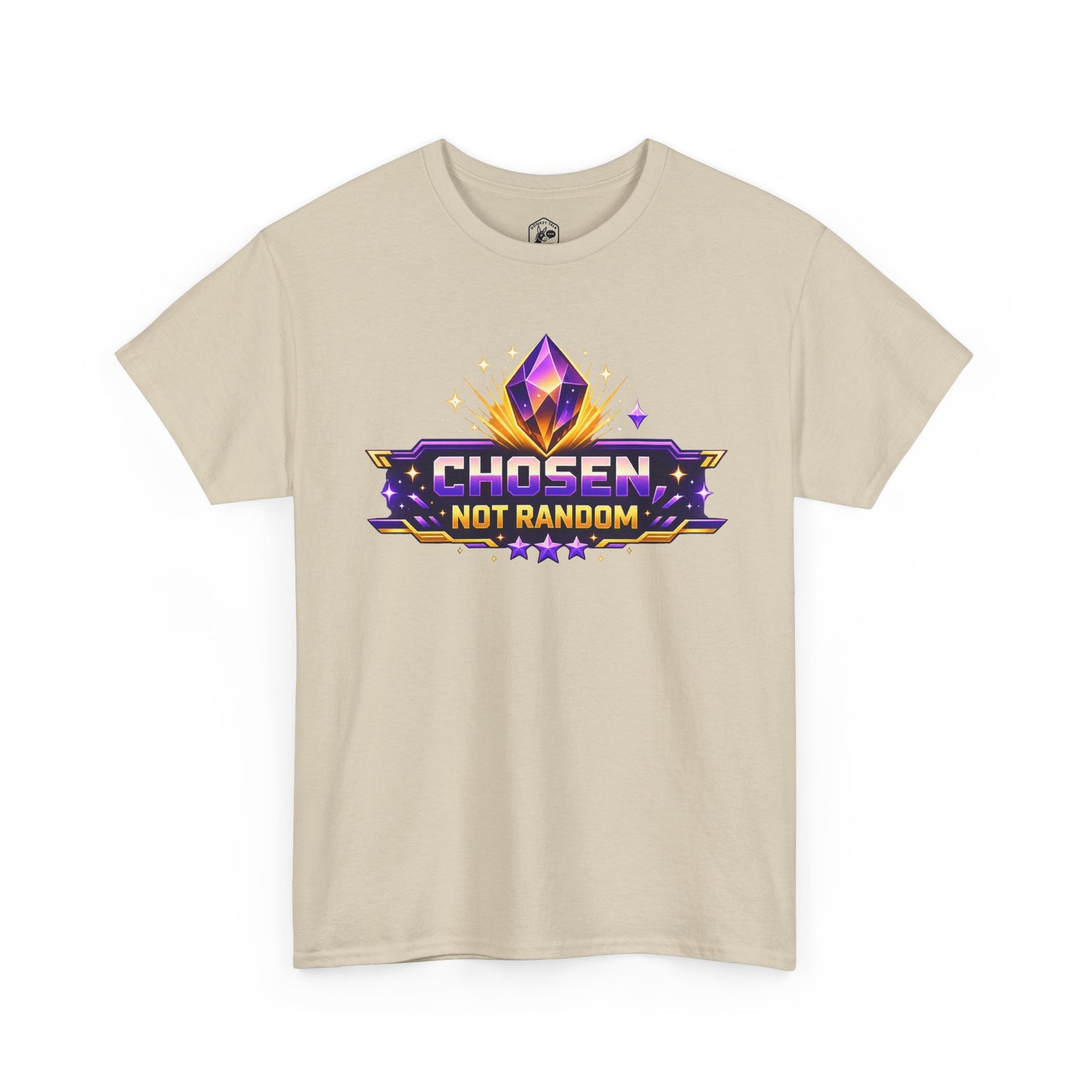 Chosen Not Random T-Shirt — Inspirational Gamer/Christian Graphic Tee