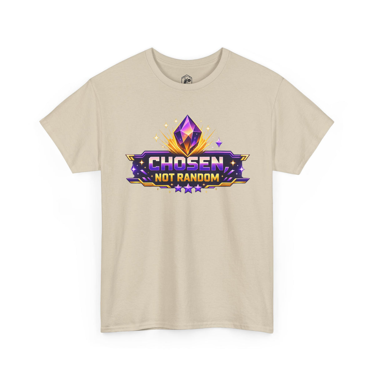 Chosen Not Random inspirational gamer graphic tee – Donkey Talk
