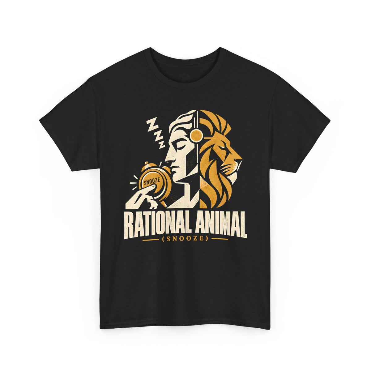 Rational Animal Snooze T-shirt – Donkey Talk graphic tee