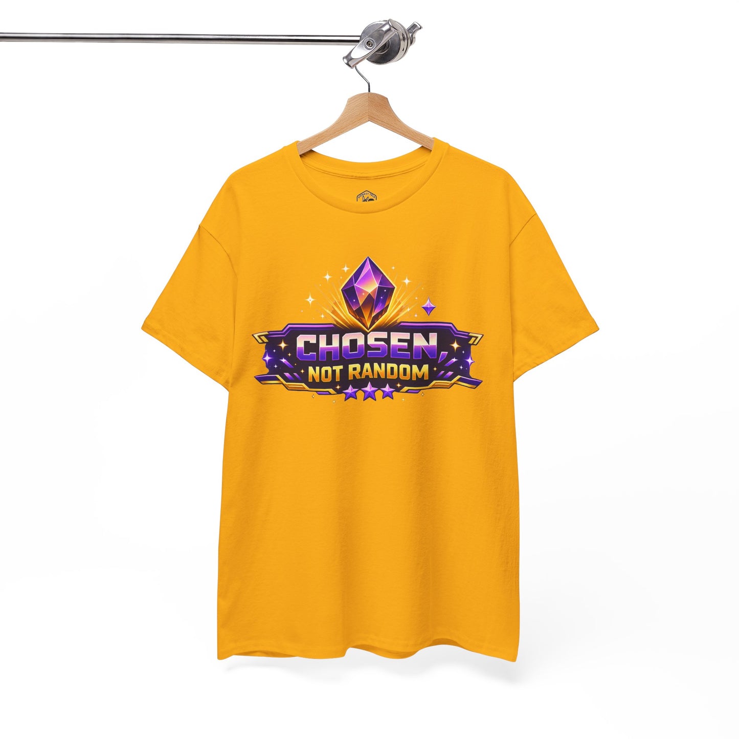 Chosen Not Random T-Shirt — Inspirational Gamer/Christian Graphic Tee