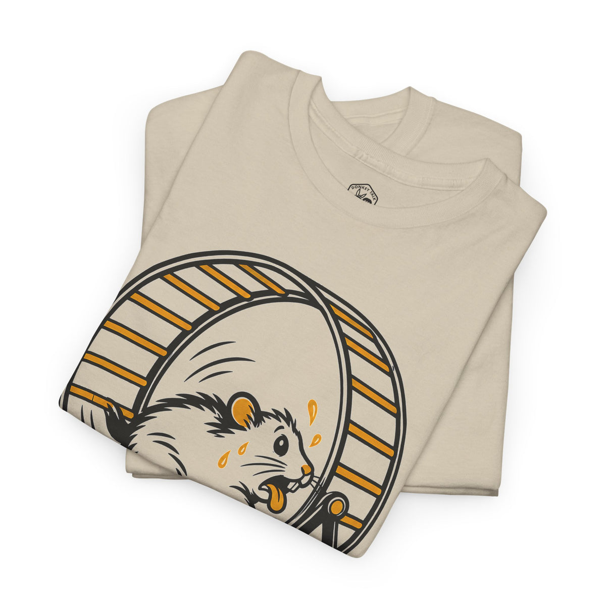 Still Restless Hamster Wheel T-Shirt | Augustine Funny Christian Tee