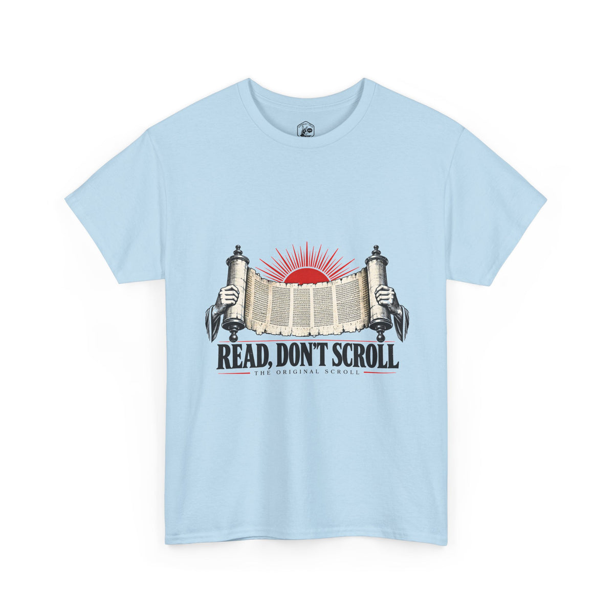 Read, Don't Scroll T-Shirt | The Original Scroll Book Lover Tee