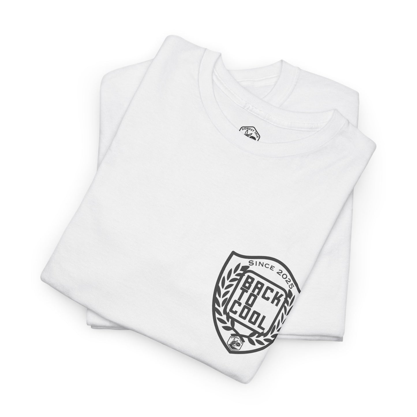 Back To Cool Blason Graphic Tee | Unisex Heavy Cotton T-Shirt
