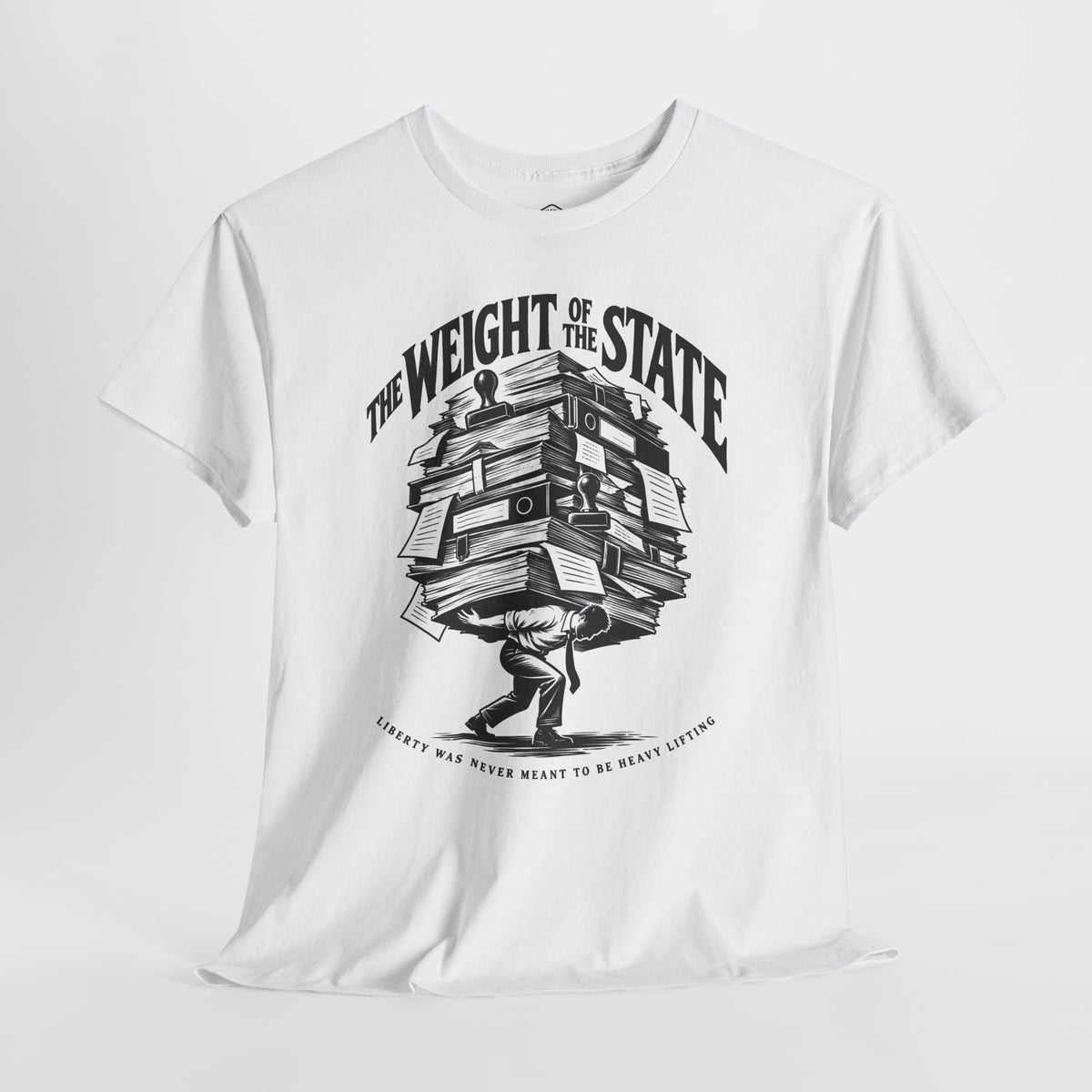The Weight of the State - Donkey Talk faith and reason unisex T-shirt