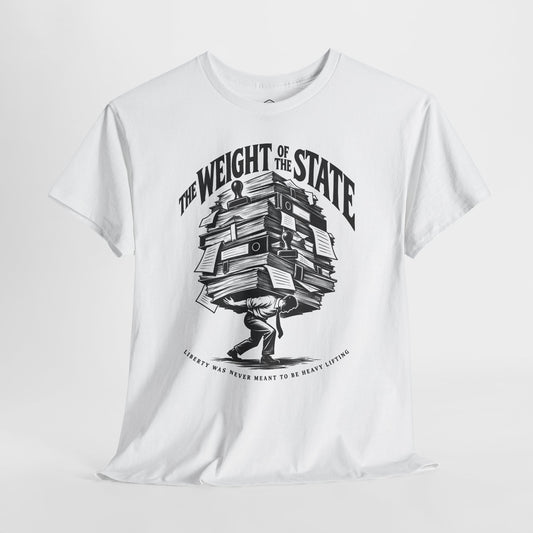 The Weight of the State - Donkey Talk faith and reason unisex T-shirt