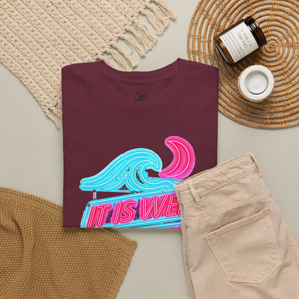 It Is Well With My Soul Neon Sign T-shirt – Donkey Talk graphic tee