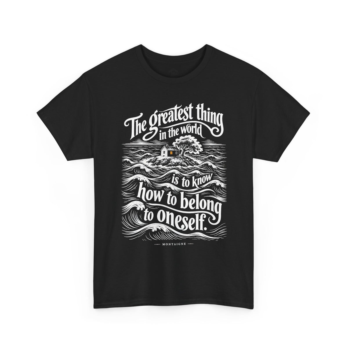 Montaigne Island Belong to Oneself T-shirt – Donkey Talk graphic tee