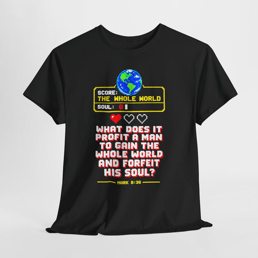 Gain the World Arcade High Score T-shirt – Donkey Talk graphic tee