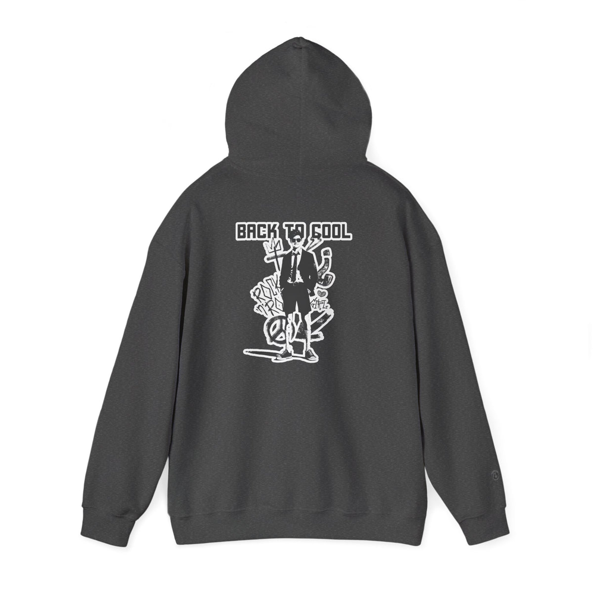 Back to Cool Unisex Heavy Blend Hoodie - Retro Style Graphic Sweatshirt