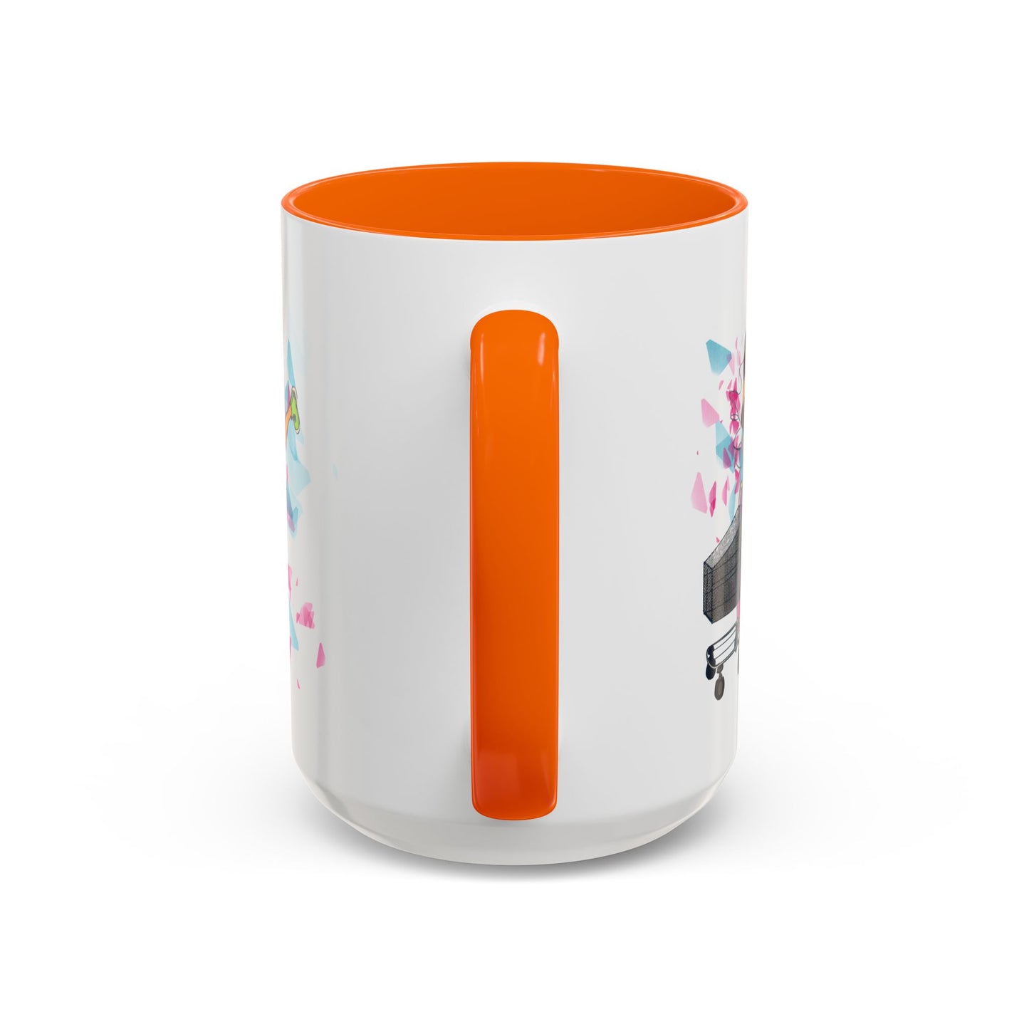 Playful Accent Coffee Mug for Fashion Lovers