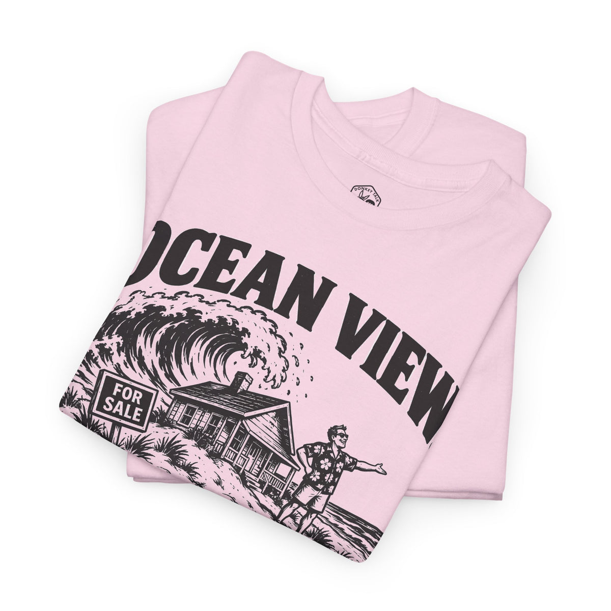 Ocean View Sand Foundation T-shirt – Donkey Talk graphic tee