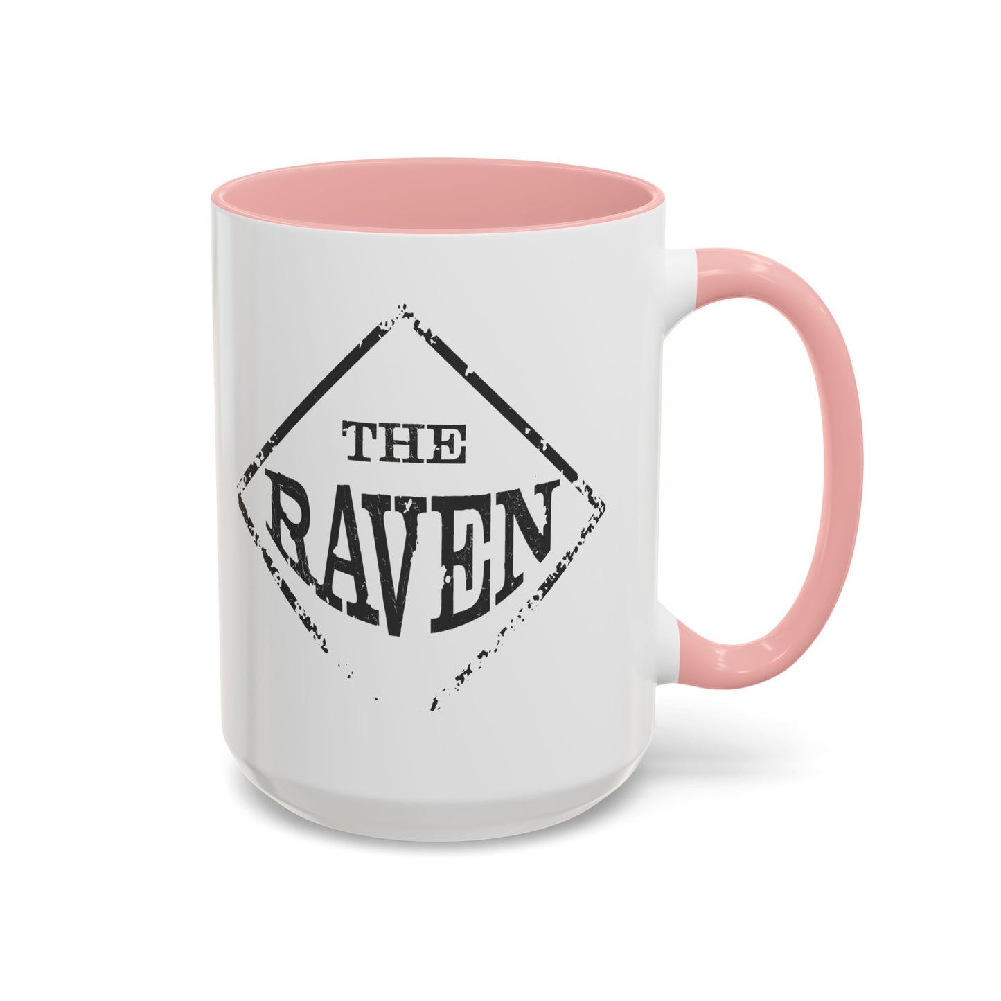 The Raven Accent Coffee Mug — Black-Trim 11/15oz