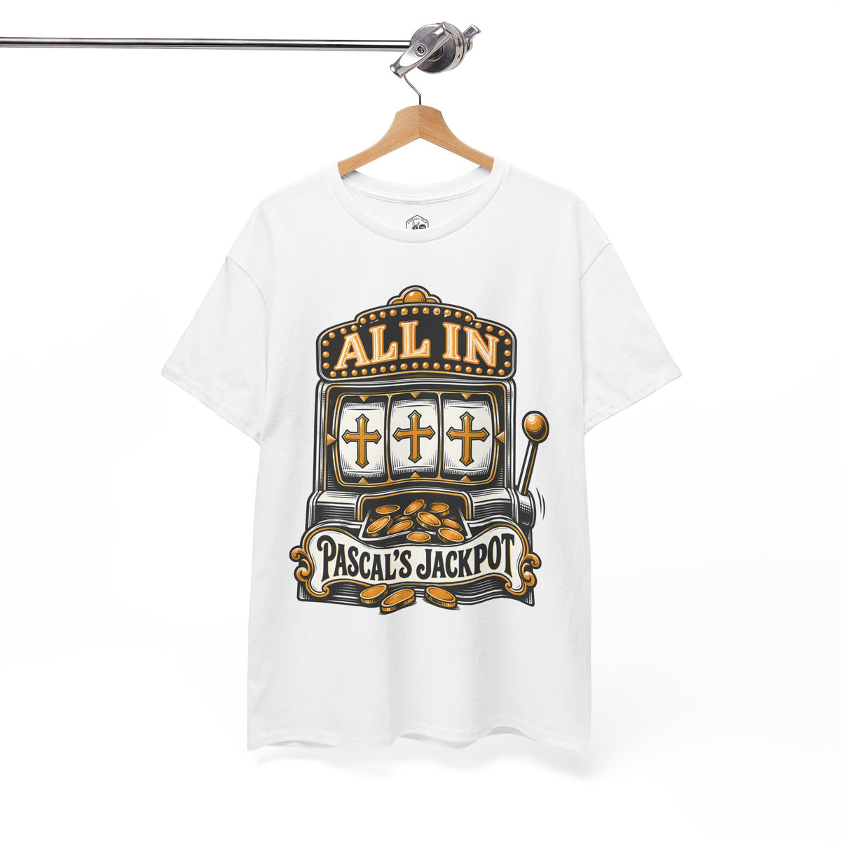 Pascal's Jackpot T-shirt – Donkey Talk graphic tee