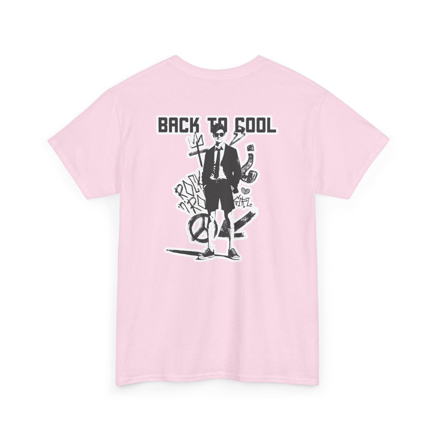Back To Cool Blason Graphic Tee | Unisex Heavy Cotton T-Shirt