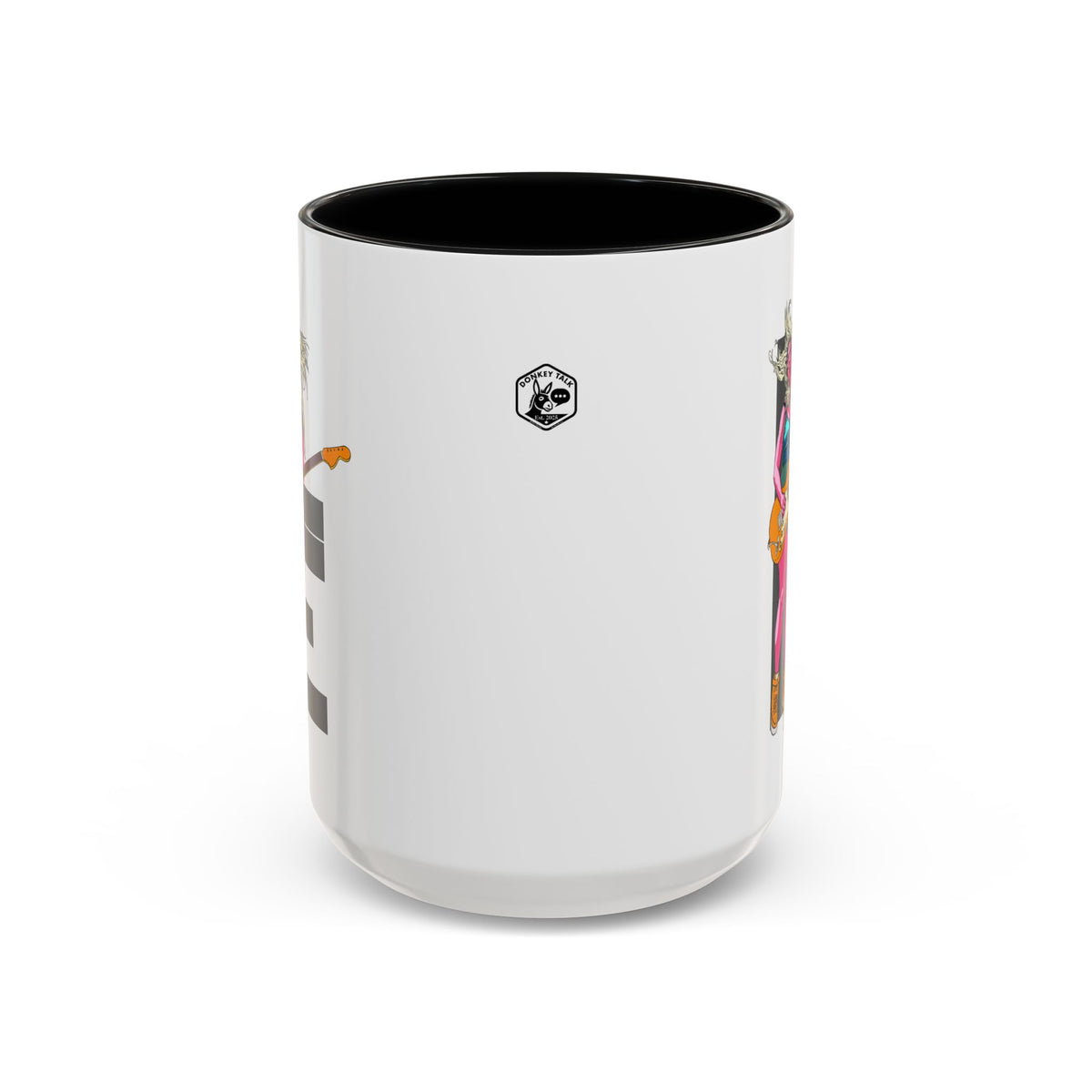 Coffee Mug — Colorful Guitarist Rock Music Accent Mug (11oz & 15oz)