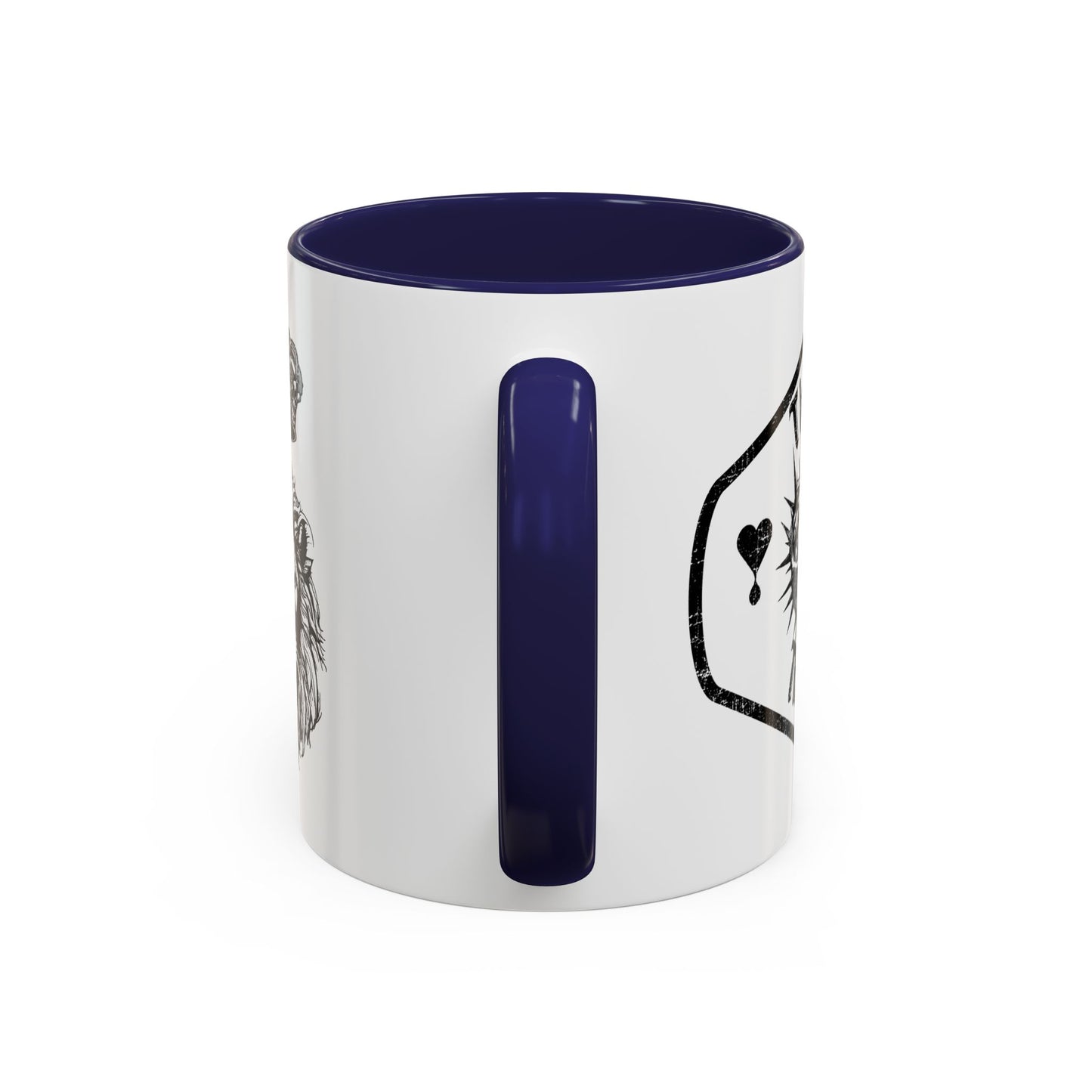 Lion & Lamb Religious Accent Coffee Mug — Crown of Thorns Christian Gift (11/15oz)
