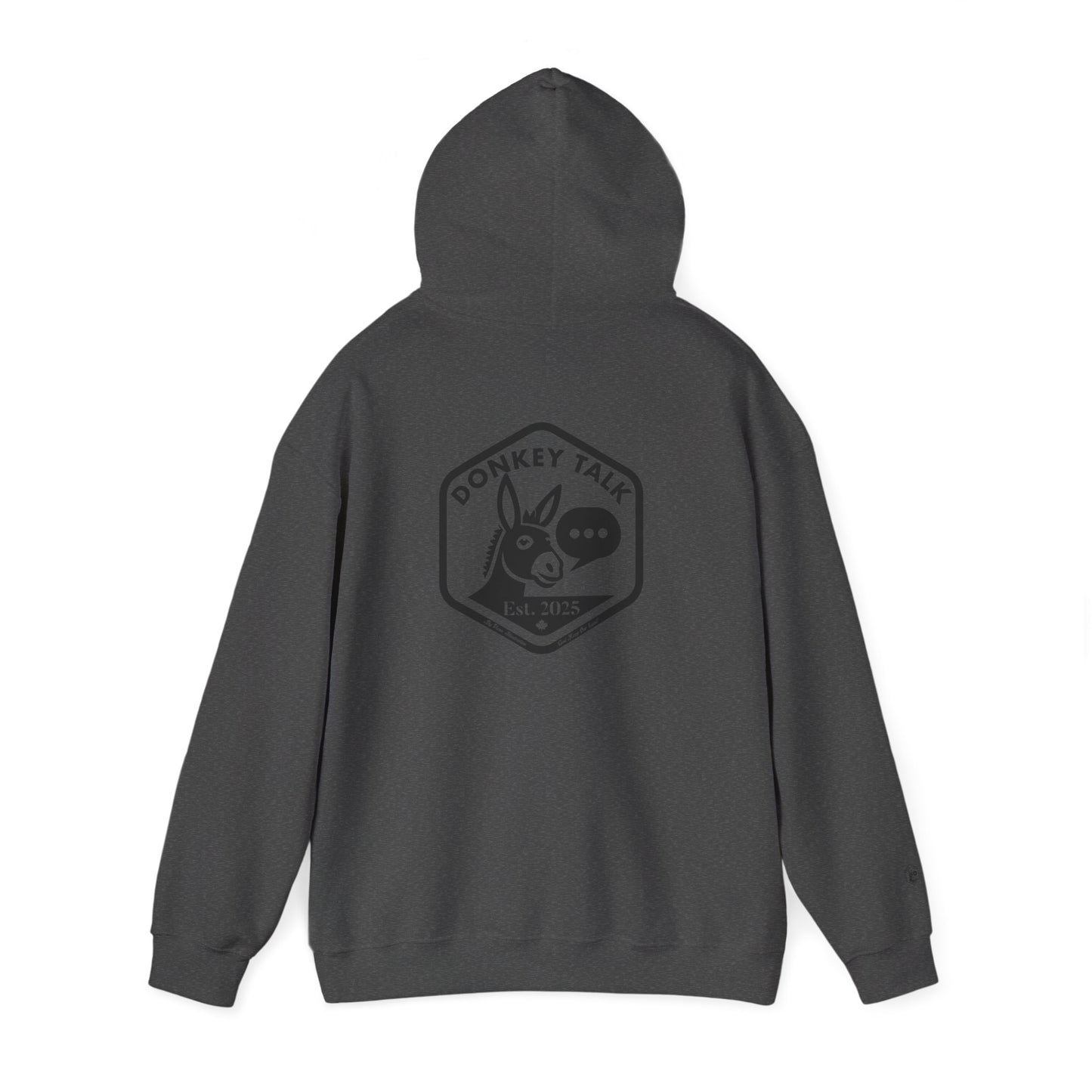 Unisex Donkey Talk Hoodie – Cozy Heavy Blend Sweatshirt for Animal Lovers