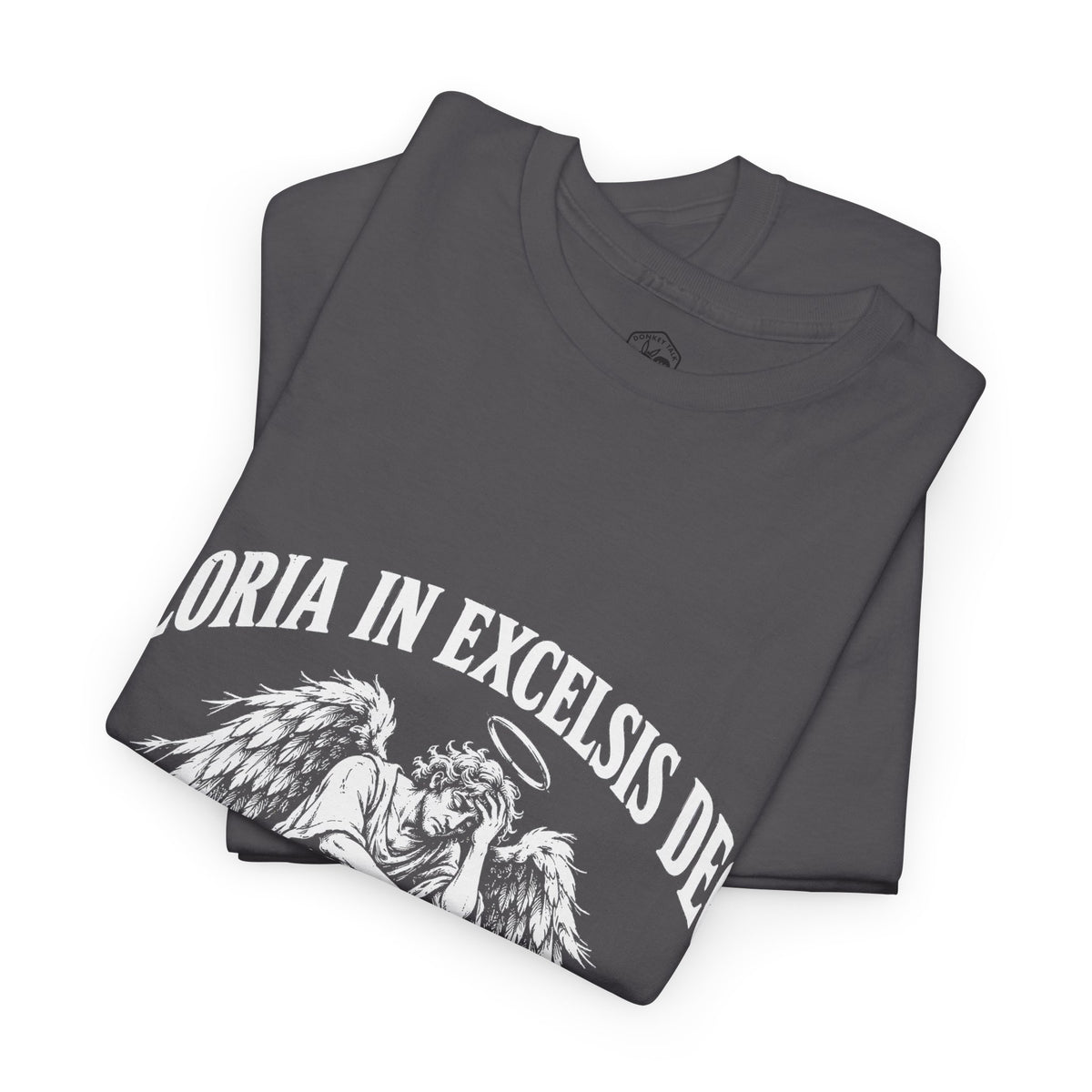 Gloria... Peace on Earth, Please T-Shirt | Luke 2:14 Funny Christmas Christian Tee