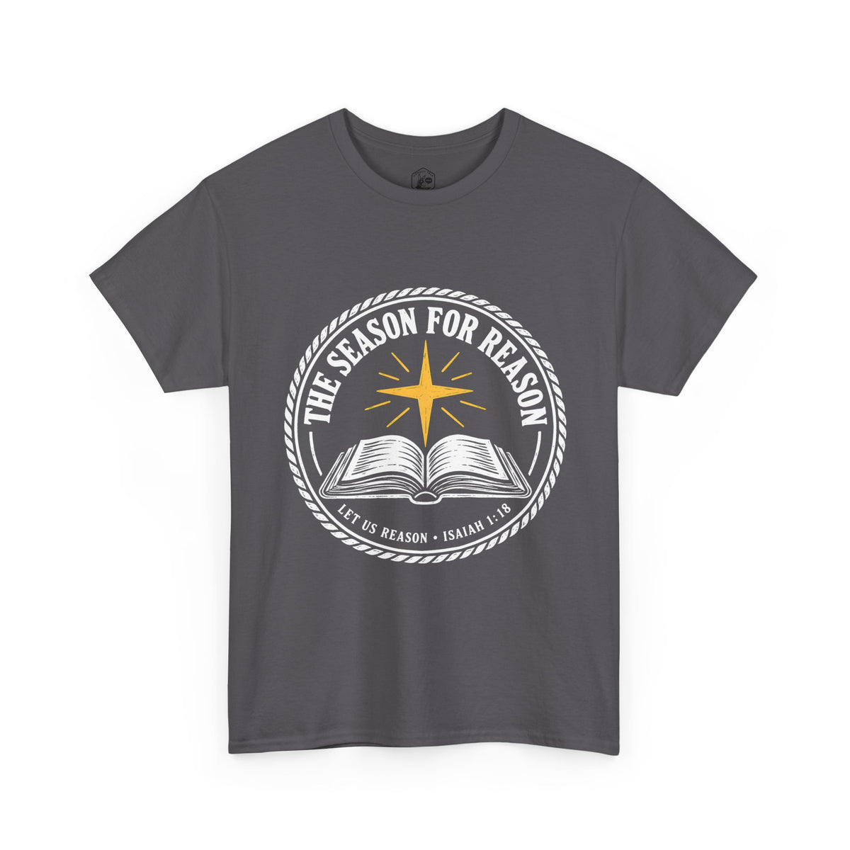 The Season for Reason T-Shirt | Isaiah 1:18 Christmas Christian Graphic Tee