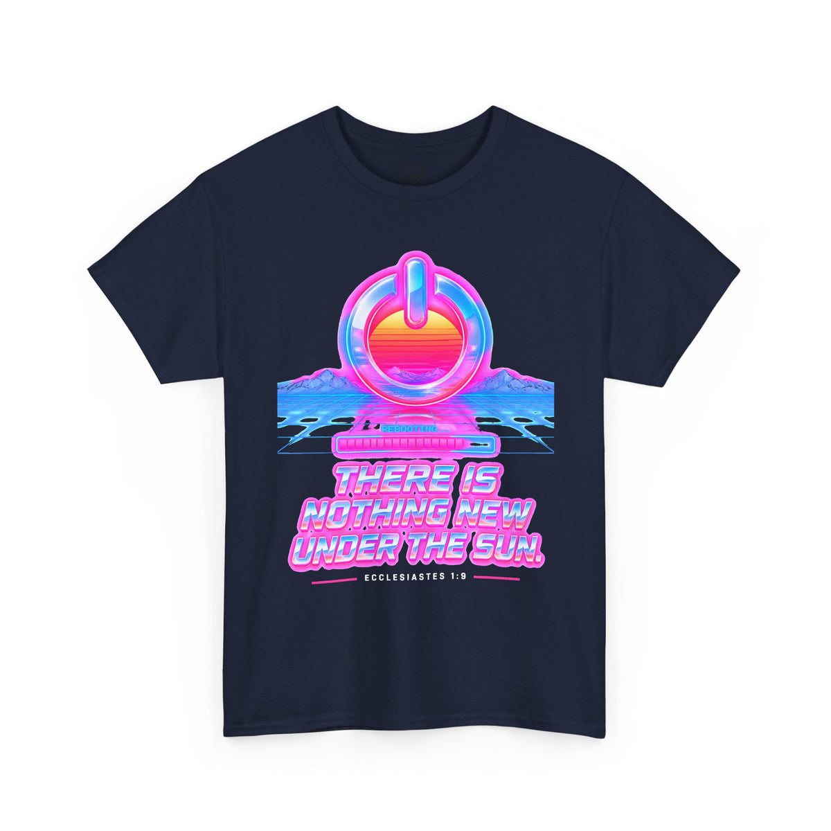 Nothing New Under the Sun Synthwave T-shirt – Donkey Talk graphic tee