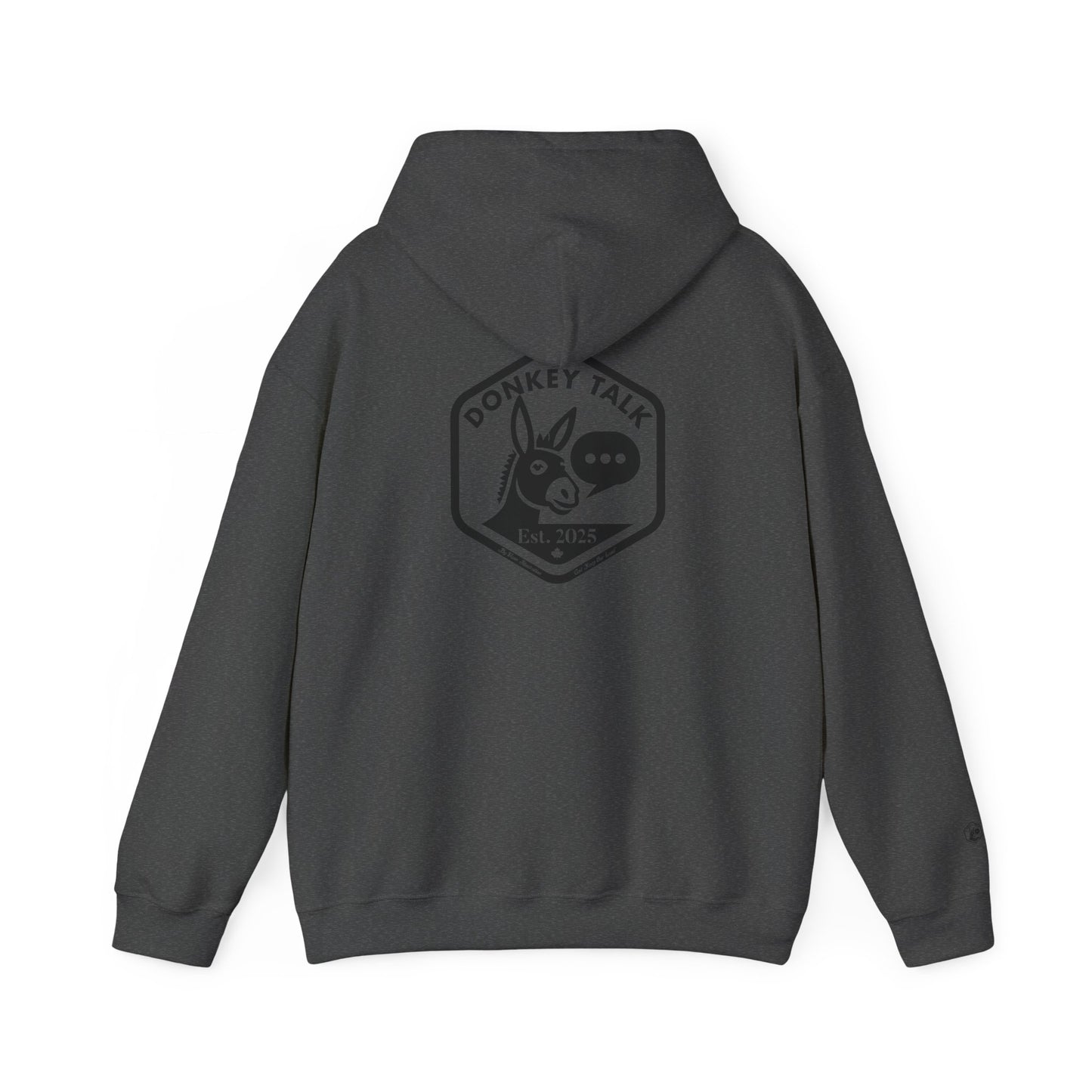 Unisex Donkey Talk Hoodie – Cozy Heavy Blend Sweatshirt for Animal Lovers