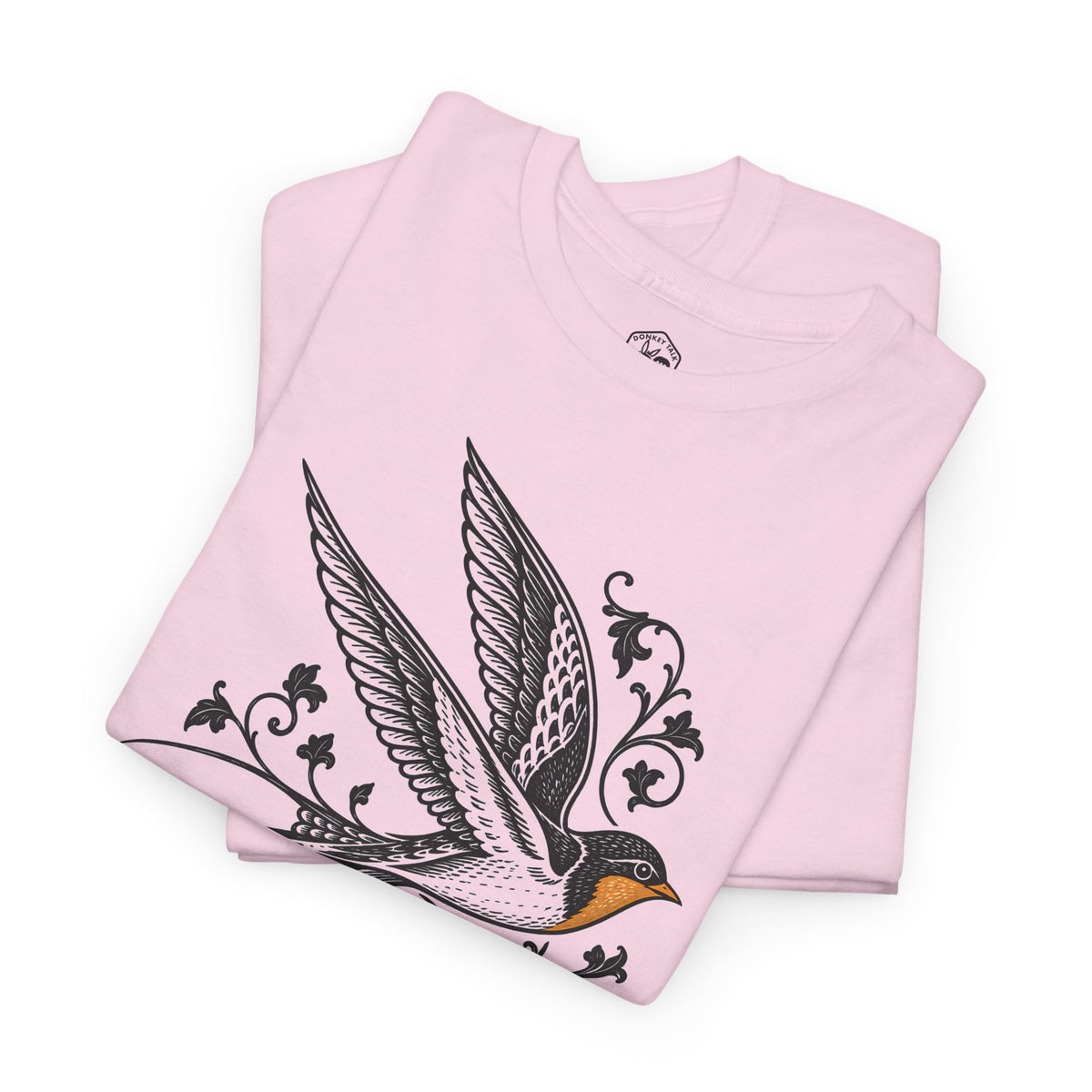 Swallow Bestiary T-shirt – Donkey Talk graphic tee