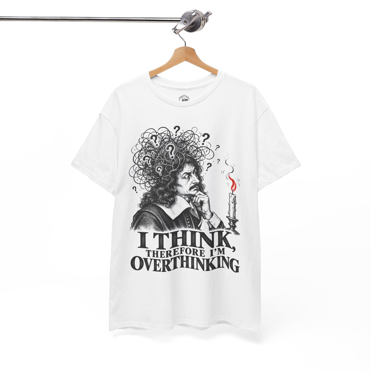 I Think, Therefore I'm Overthinking T-shirt – Donkey Talk graphic tee