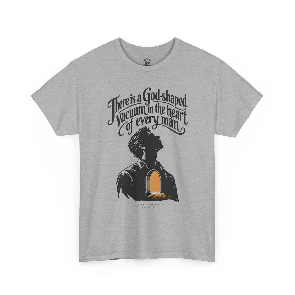 God-Shaped Vacuum T-shirt – Donkey Talk graphic tee