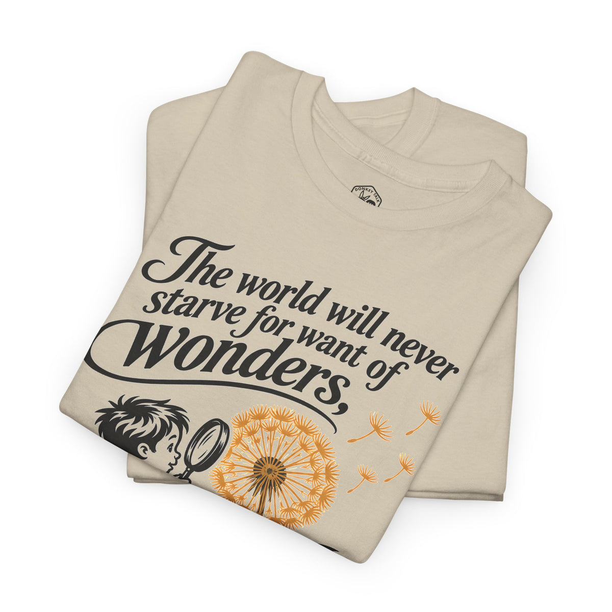 Chesterton Wonder Dandelion T-shirt – Donkey Talk graphic tee