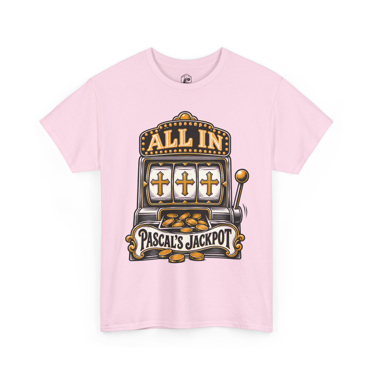 Pascal's Jackpot T-shirt – Donkey Talk graphic tee
