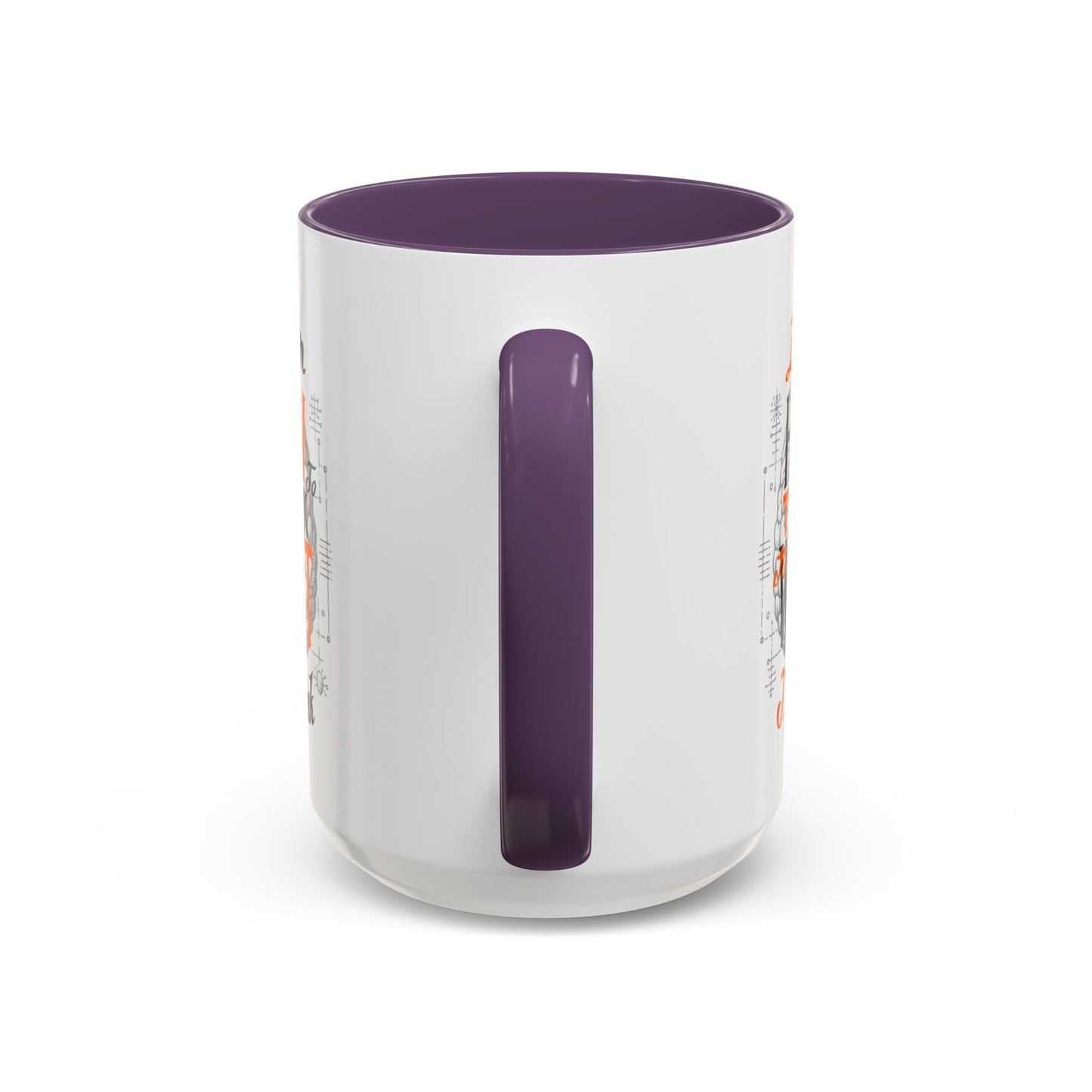 Accent Coffee Mug - "Learn How to Think, Not What to Think" Inspirational Quote Mug