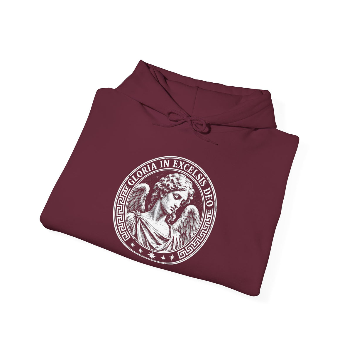 Gloria in Excelsis Deo Hoodie | Luke 2:14 Christmas Christian Graphic Hoodie