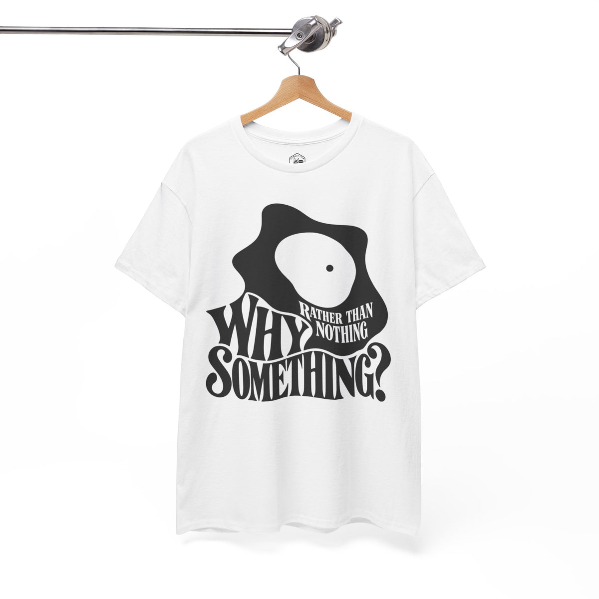 Why Something Rather Than Nothing Leibniz T-shirt – Donkey Talk graphic tee