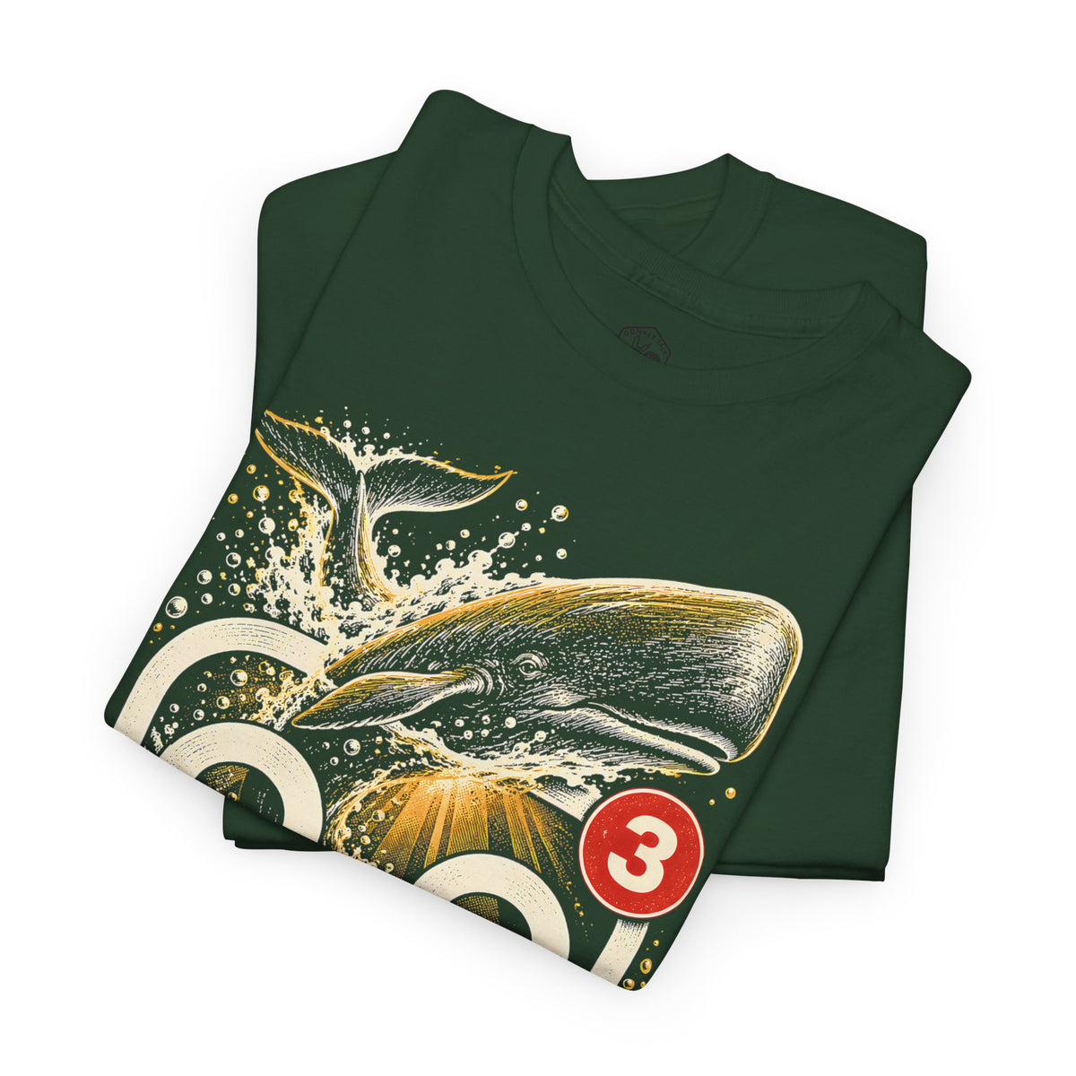 Missed Call 3 Days in a Whale T-Shirt | Jonah Funny Christian Humor Tee