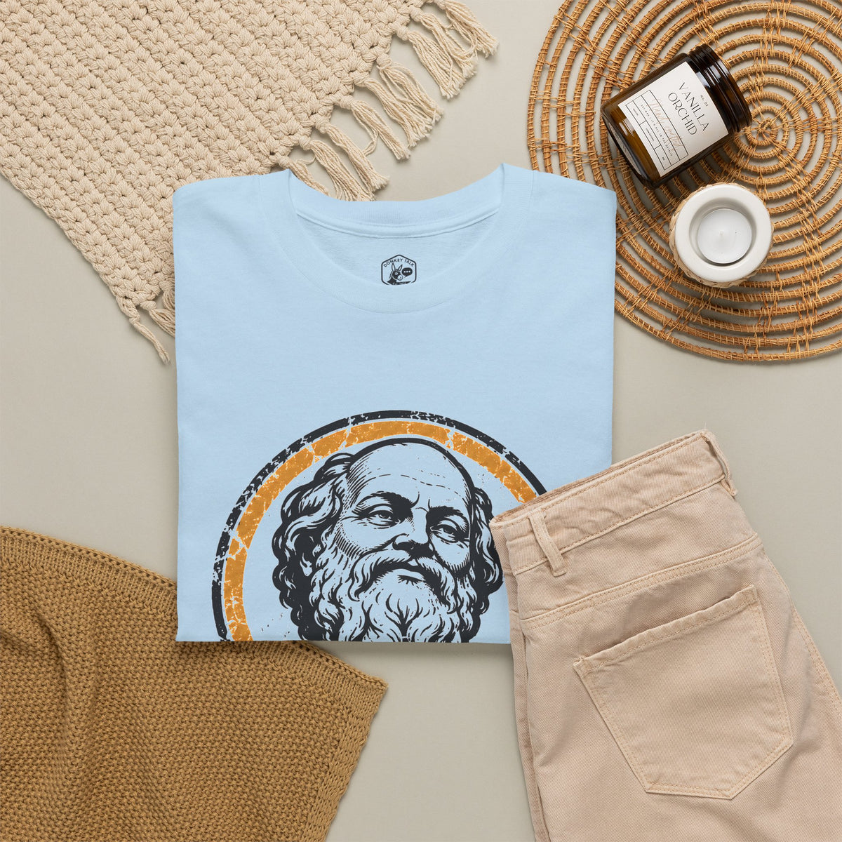 I Know That I Know Nothing Socrates T-Shirt | Philosophy and Humility Tee