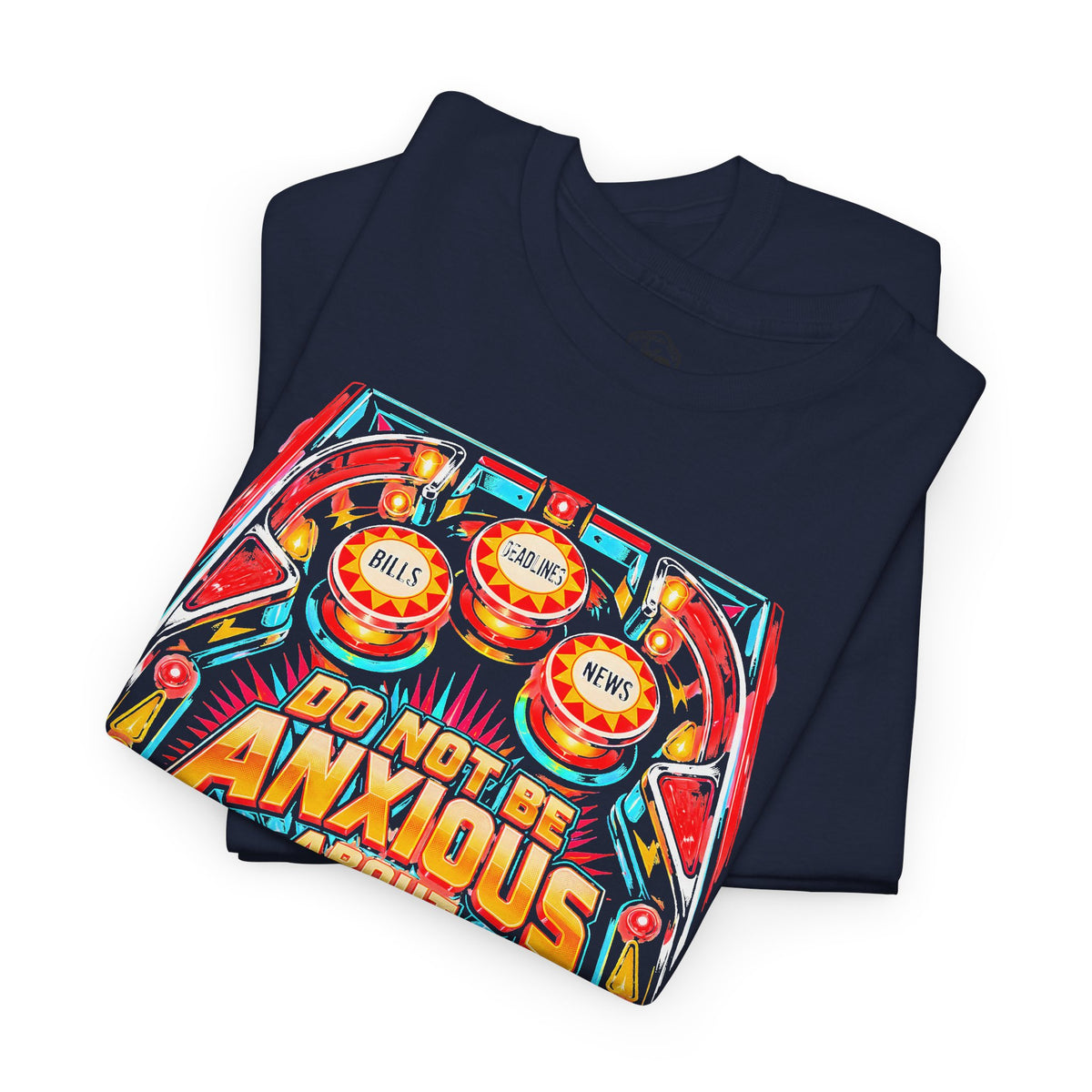 Do Not Be Anxious Pinball T-shirt – Donkey Talk graphic tee