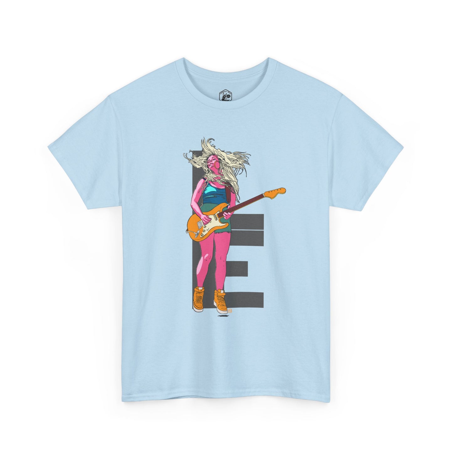 Classic Heavy Cotton Unisex T-Shirt | Everyday Crew Neck Tee