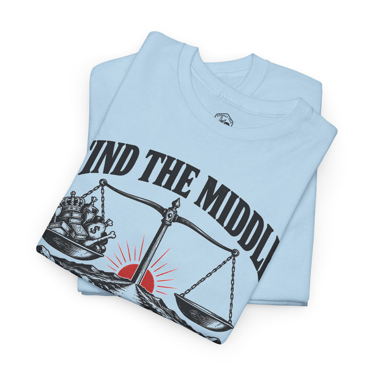Find the Middle Aristotle T-shirt – Donkey Talk graphic tee