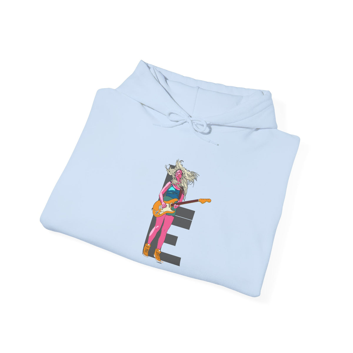 Cool Vibe Guitarist Hoodie - Unisex Heavy Blend™ Sweatshirt