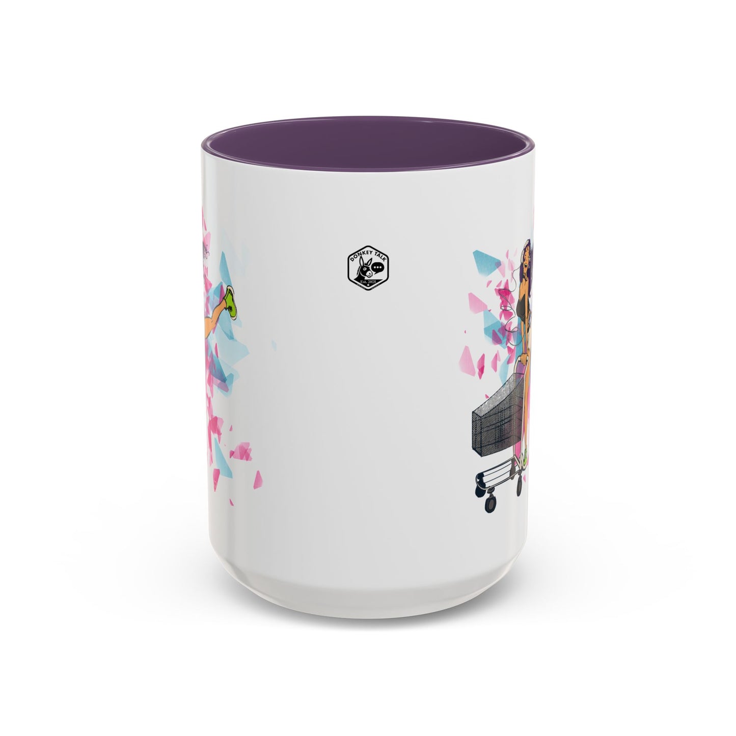 Playful Accent Coffee Mug for Fashion Lovers