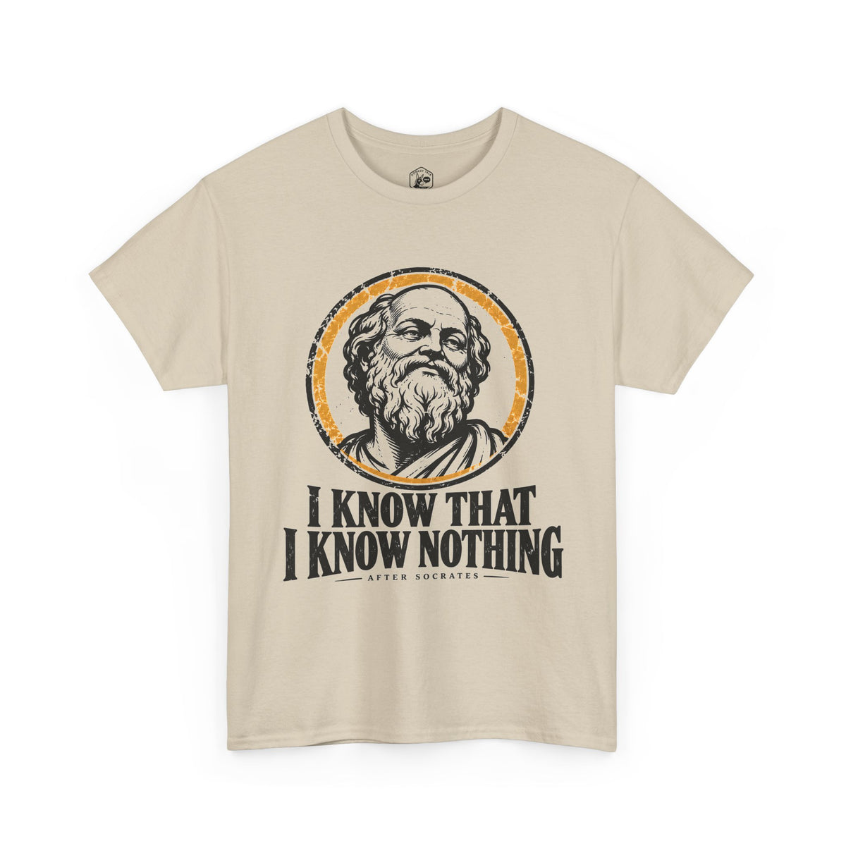 I Know That I Know Nothing Socrates T-Shirt | Philosophy and Humility Tee