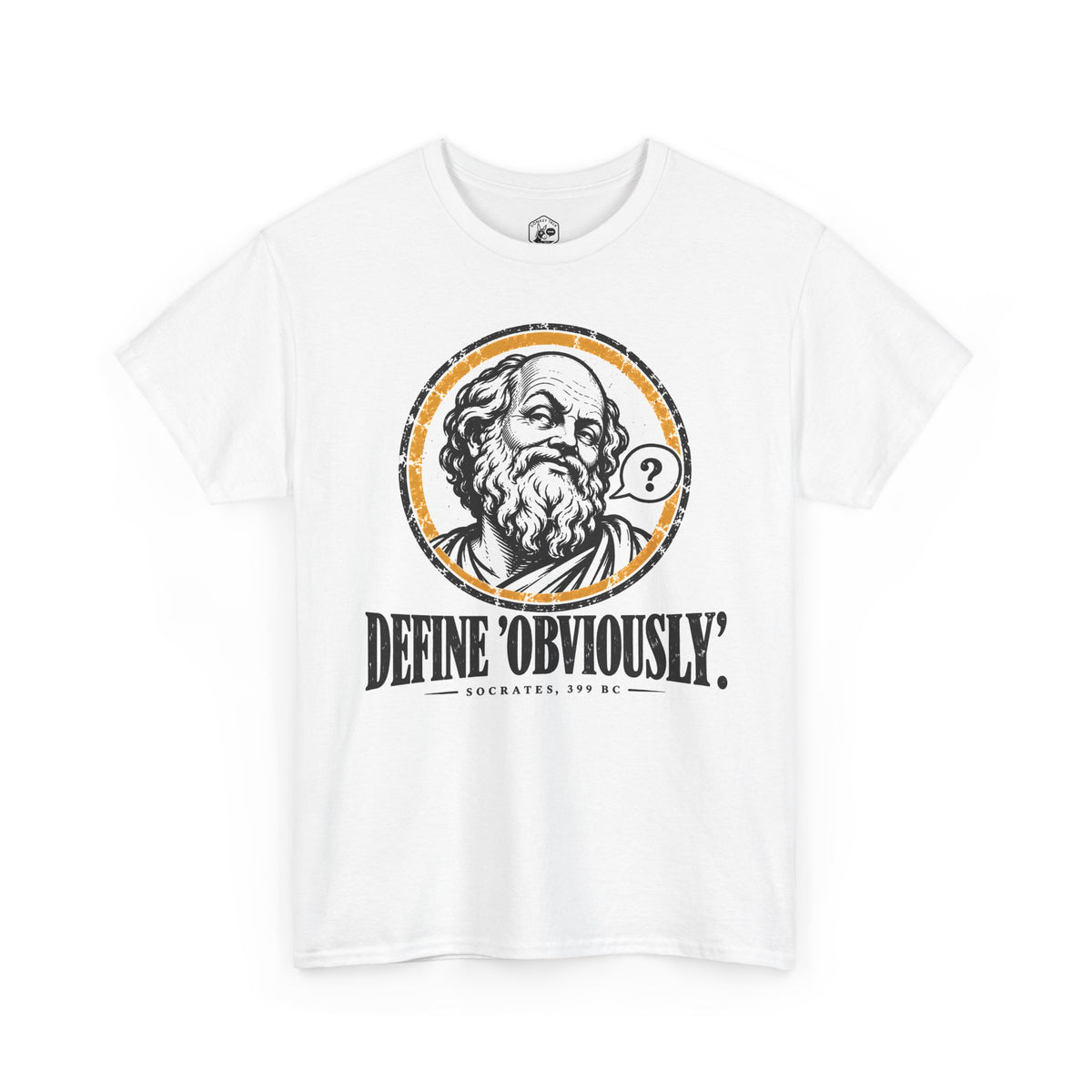 Define Obviously Socrates T-shirt – Donkey Talk graphic tee