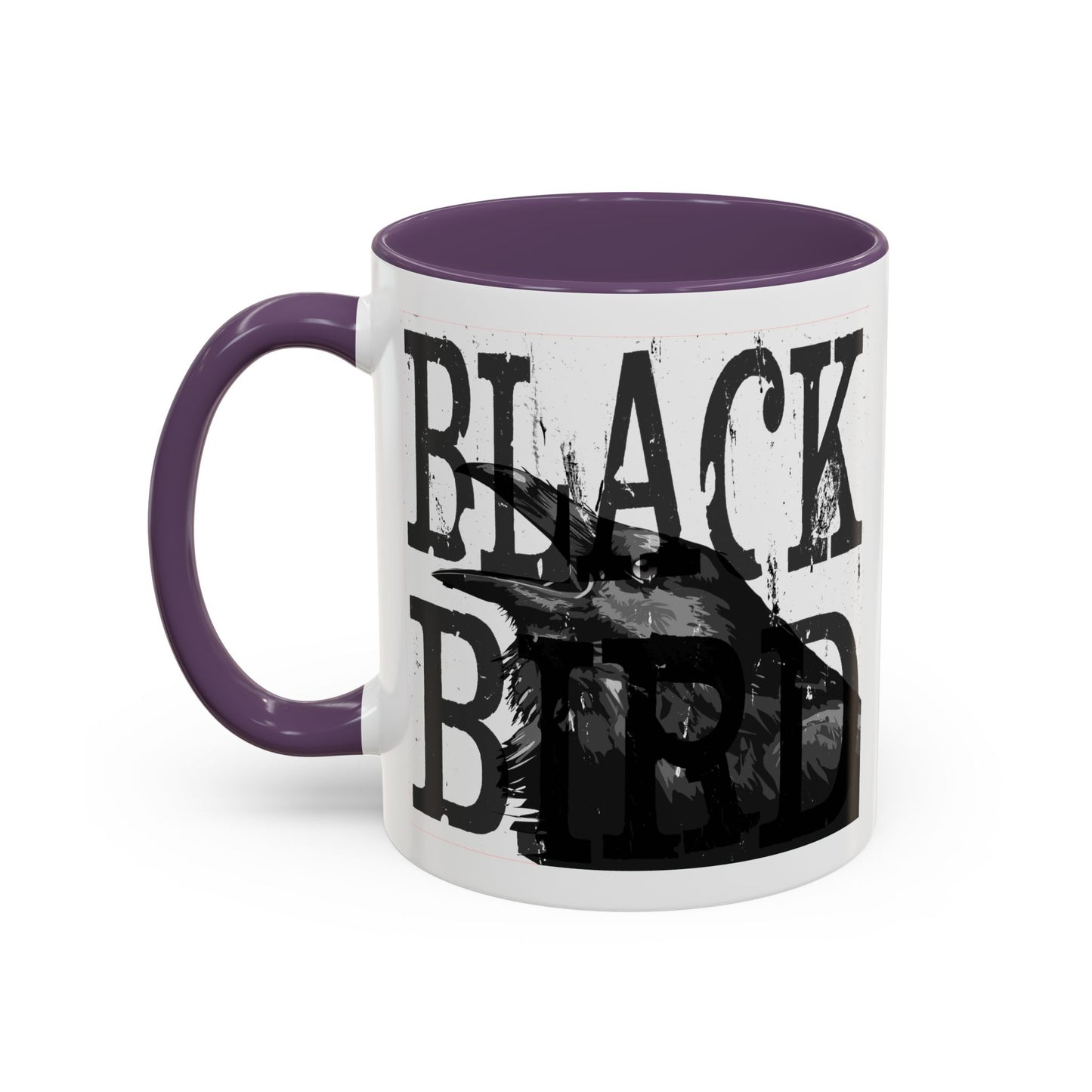 The Raven Accent Coffee Mug — Black-Trim 11/15oz