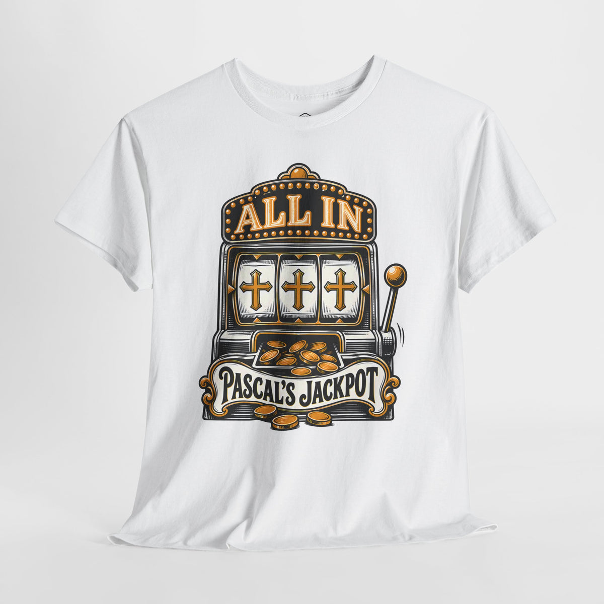 Pascal's Jackpot - Donkey Talk faith and reason unisex T-shirt