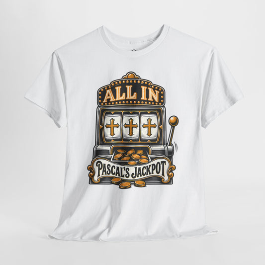 Pascal's Jackpot - Donkey Talk faith and reason unisex T-shirt