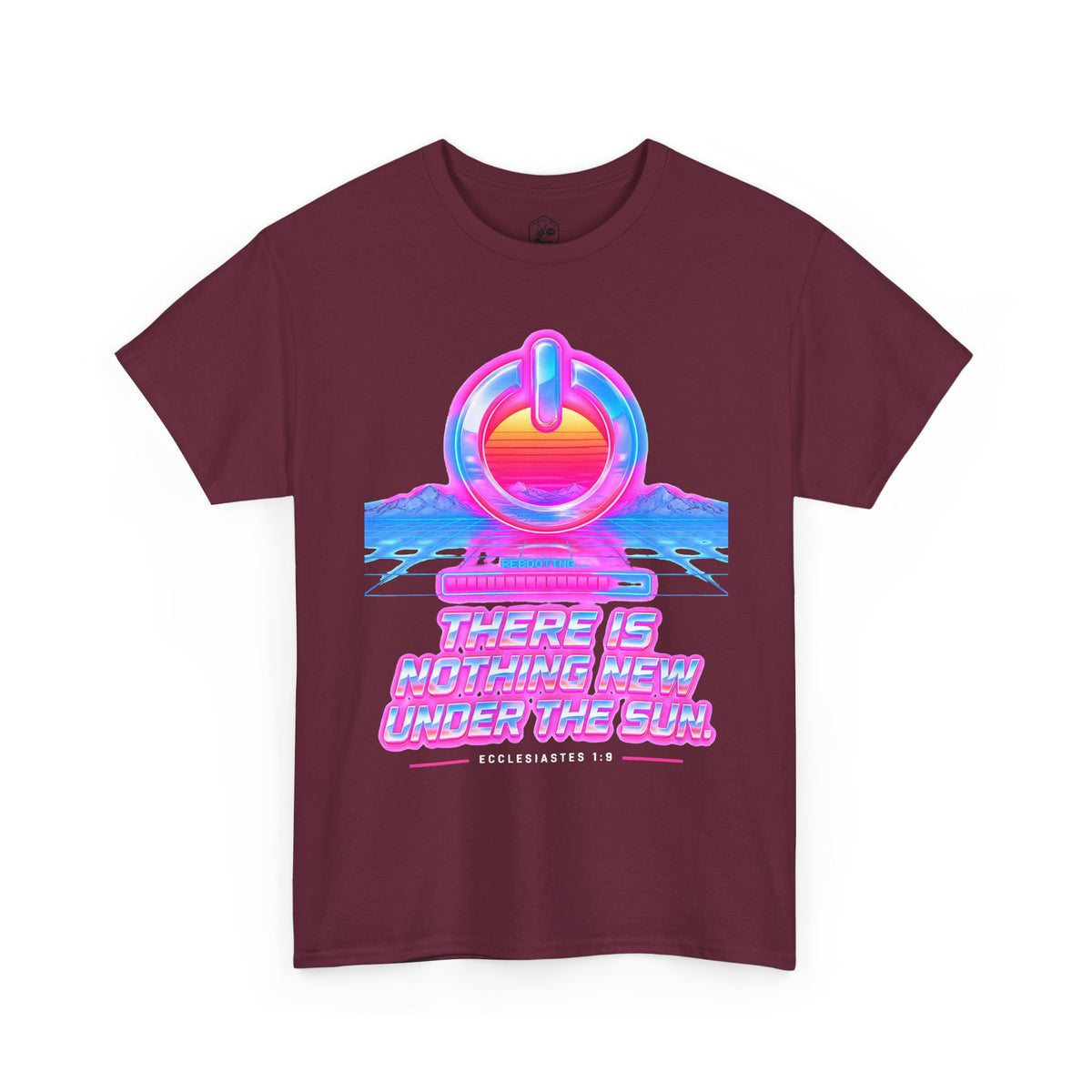 Nothing New Under the Sun Synthwave T-shirt – Donkey Talk graphic tee