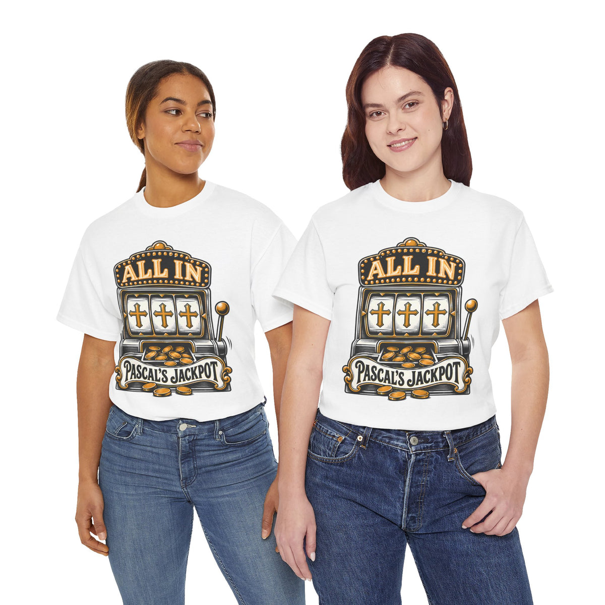 Pascal's Jackpot T-shirt – Donkey Talk graphic tee