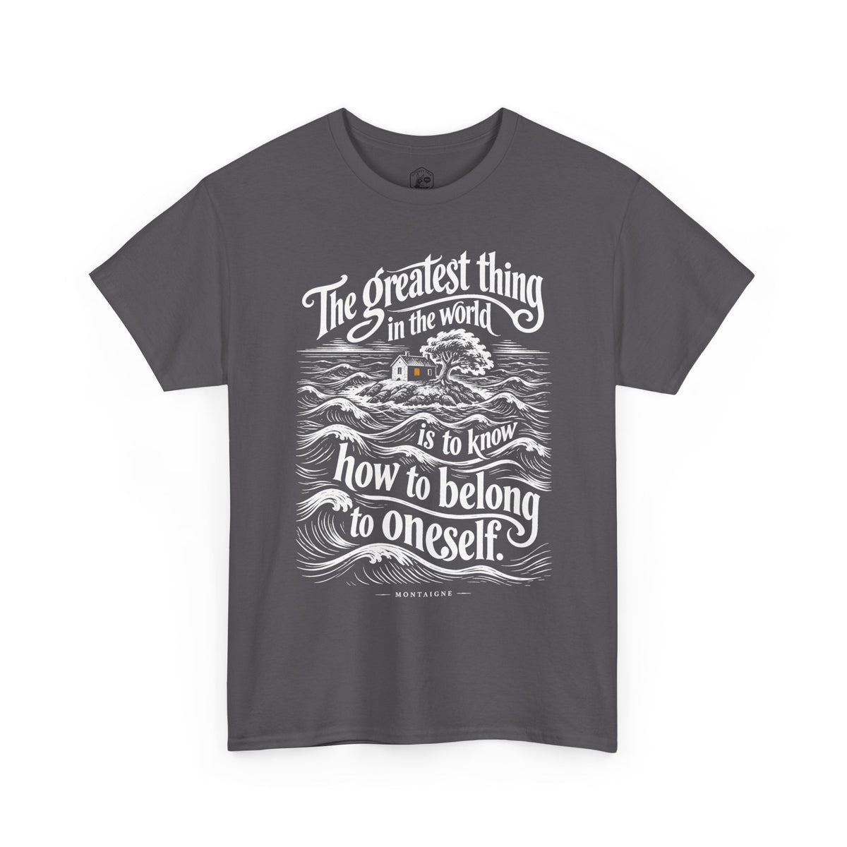 Montaigne Island Belong to Oneself T-shirt – Donkey Talk graphic tee